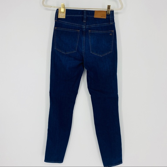 NEW Madewell 10" High Rise Skinny Jean Tarren 24 - Picture 4 of 9